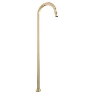 Bloom Floor Bath Spout in Light Brushed Brass (PVD)