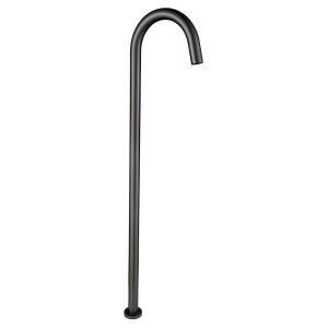 Bloom Floor Bath Spout in Brushed Gunmetal (PVD)