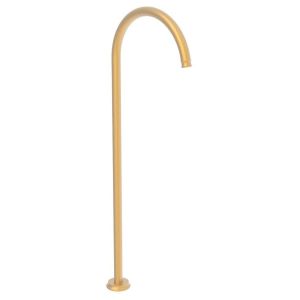 Eternal Floor Spout in Brushed Brass (PVD)