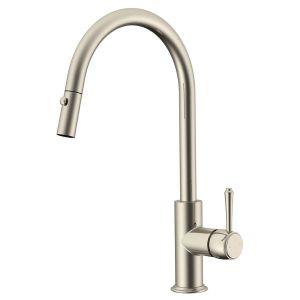 Eternal Pull Out Kitchen Mixer in Brushed Nickel (PVD)