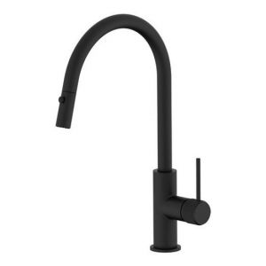 Soul Groove Pull Out Sink Mixer in Matte Black (Electroplated)