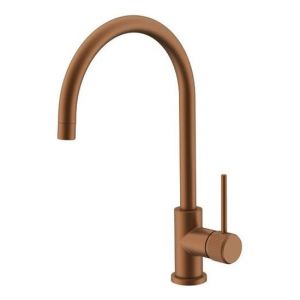 Soul Groove Sink Mixer in Brushed Copper (PVD)