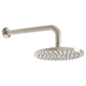 Bloom Shower Rose & Arm in Warm Brushed Nickel (PVD)