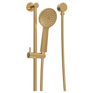 Soul Classic Hand Shower On Rail in Brushed Brass (PVD)