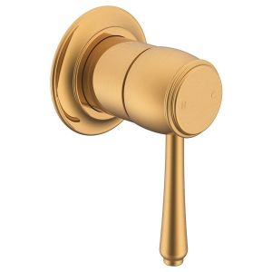 Eternal Wall Mixer in Brushed Brass (PVD)