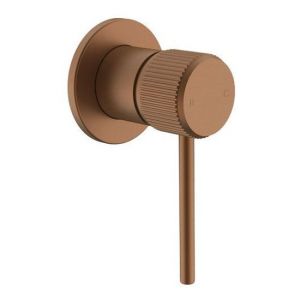 Soul Groove Wall Mixer in Brushed Copper (PVD)