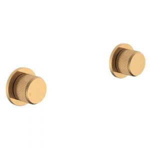 Soul Groove Wall Top Assembly in Brushed Brass (PVD)