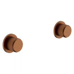 Soul Groove Wall Top Assembly in Brushed Copper (PVD)