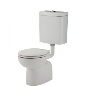 Stella Junior Adjustable Link Toilet Suite, Gloss White