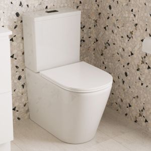 Kaya Back-to-Wall Toilet Suite, S-Trap 160-230