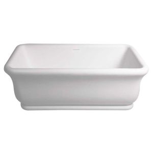 Kirkham 180 Titancast Bath - Gloss White