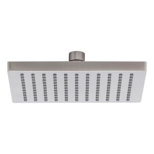 Lexi Shower Rose ABS 200mm Square - Brushed Nickel