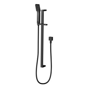 Lexi Deluxe Rail Shower - Matte Black