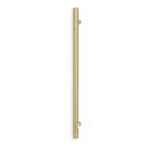 Vertical Single Heated Towel Bar LG-VTR-950 Light Gold