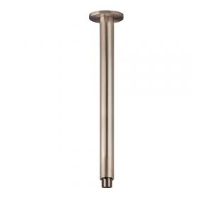 Round Ceiling Shower Arm 300mm Champagne