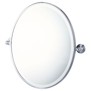 Mayer Oval Mirror - Chrome