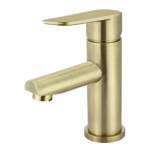 Round Basin Mixer MB02PD-PVDBB Tiger Bronze