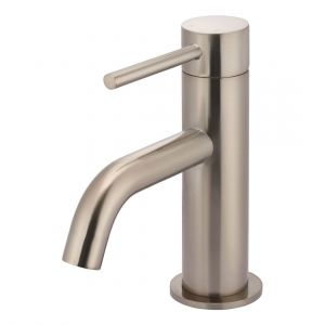 Piccola Basin Mixer Tap Champagne