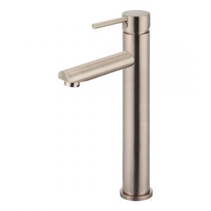 Round Tall Basin Mixer MB04-R2-CH Champagne