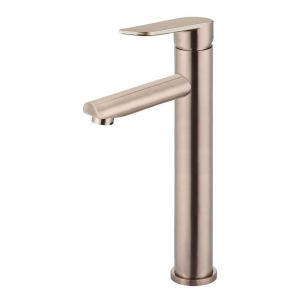 Round Tall Basin Mixer MB04PD-R2-CH Champagne