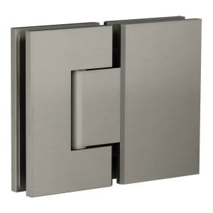 Glass to Glass Shower Door Hinge, Shadow Gunmetal