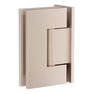 Glass to Wall Shower Door Hinge, Champagne