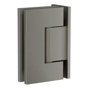 Glass to Wall Shower Door Hinge, Shadow Gunmetal