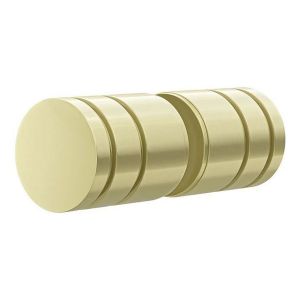 Shower Door Round Handle, Tiger Bronze