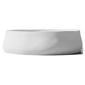 Nood Surface Wall Hung Basin in Ivory