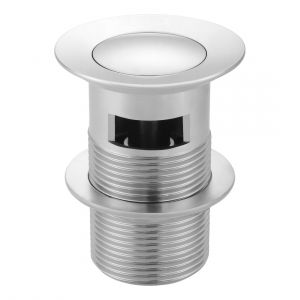 Basin Pop Up Waste 32mm - Overflow / Slotted Chrome