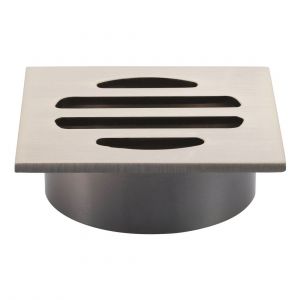 Square Floor Grate Shower Drain 50mm outlet Champagne