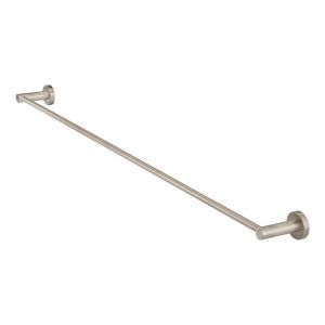 Round Single Towel Rail 600mm Champagne