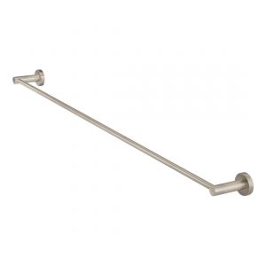 Round Single Towel Rail 900mm Champagne