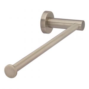 Round Guest Towel Rail Champagne