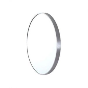 Modern Round Mirror MR61-BN Brushed Nickel