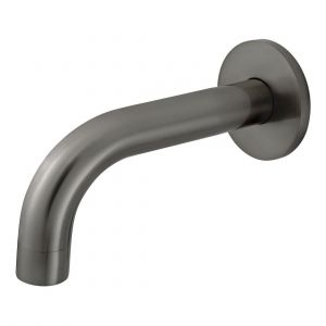 Round Curved Spout 130mm Shadow