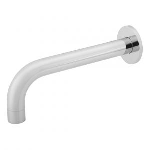 Round Curved Spout Chrome