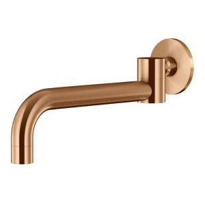 Wall Swivel Spout, Lustre Bronze