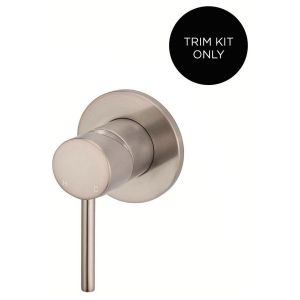 Round Wall Mixer Trim Kit (In-Wall Body Not Included) - Champagne