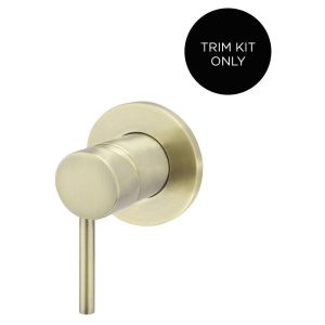 Round Wall Mixer Trim Kit (In-Wall Body Not Included) - PVD Tiger Bronze