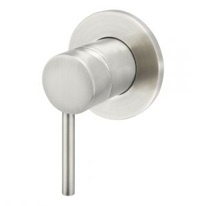 Round Wall Mixer MW03-PVDBN Brushed Nickel