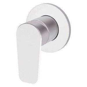 Round Wall Mixer Paddle Handle Trim Kit (In-Wall Body Not Included) - Polished Chrome