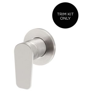 Round Wall Mixer Paddle Handle Trim Kit (In-Wall Body Not Included) - PVD Brushed Nickel