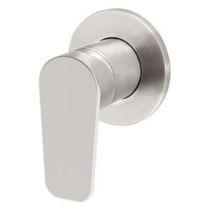 Round Wall Mixer Paddle Handle Trim Kit (In-Wall Body Not Included) - PVD Brushed Nickel