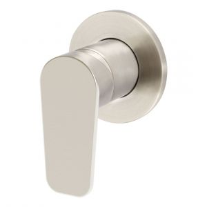 Round Wall Mixer MW03PD-PVDBN Brushed Nickel