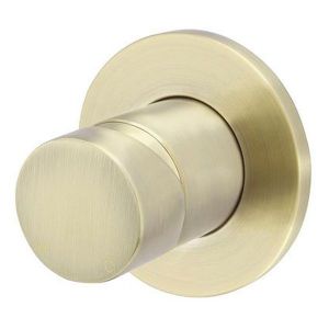 Round Wall Mixer Pinless Handle Trim Kit (In-Wall Body Not Included) - PVD Tiger Bronze