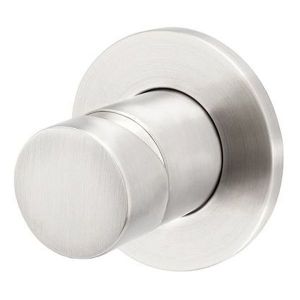 Round Wall Mixer Pinless Handle Trim Kit (In-Wall Body Not Included) - PVD Brushed Nickel