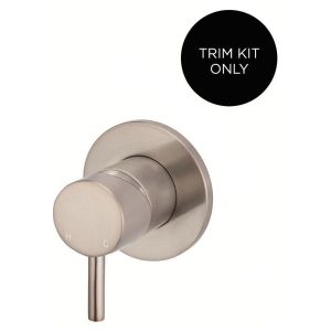 Round Wall Mixer Short Pin–Lever Trim Kit (In-Wall Body Not Included) - Champagne