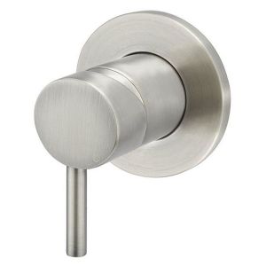 Round Wall Mixer Short Pin–Lever Trim Kit (In-Wall Body Not Included) - PVD Brushed Nickel