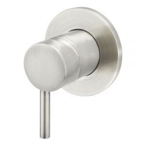 Round Wall Mixer MW03S-PVDBN Brushed Nickel